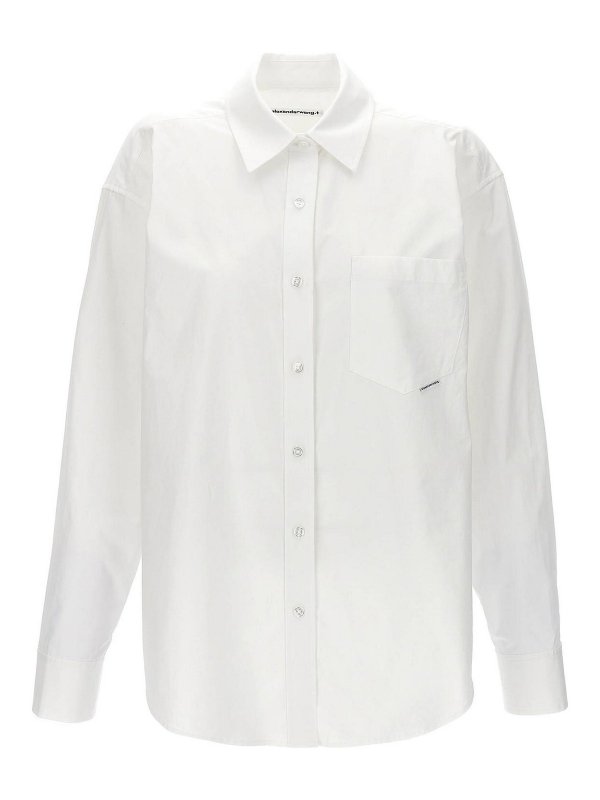 T BY ALEXANDER WANG: shirts - Boyfriend Shirt