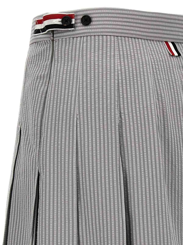 Jupe Midi - Gris shop online: THOM BROWNE