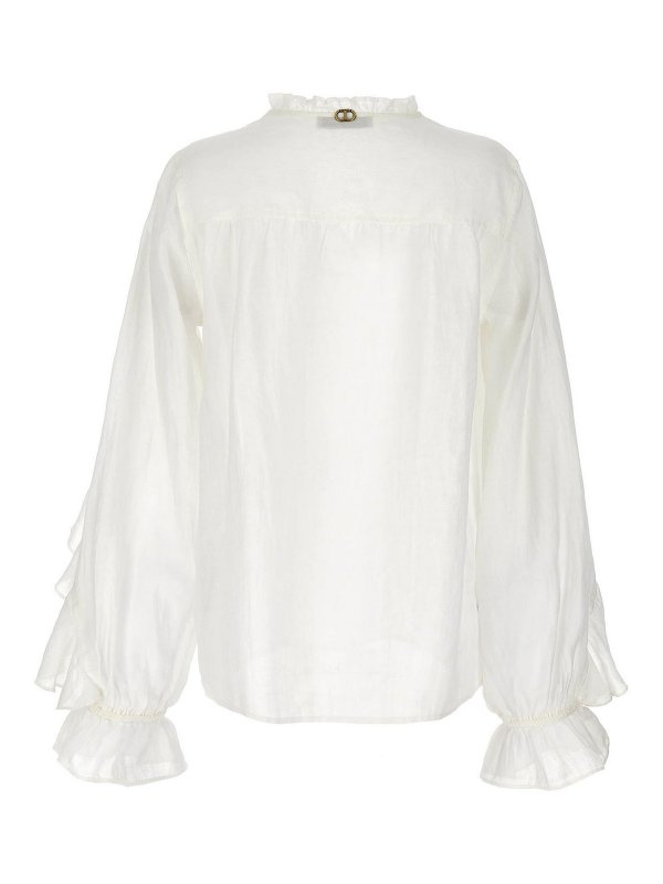TWINSET: Blouses online - Blouse - Blanc