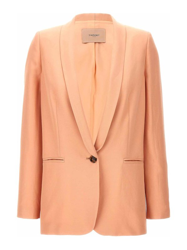 TWINSET: blazers - Single-Breasted Blazer