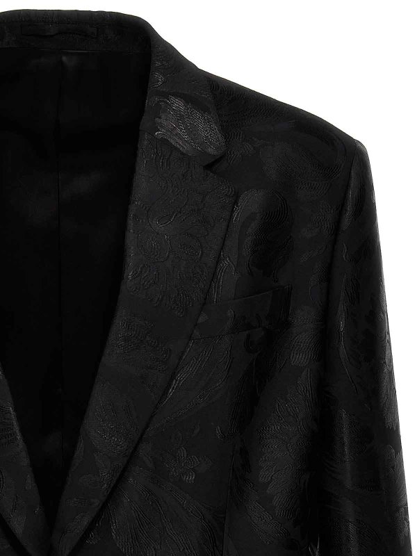 The Best Shops VERSACE: Blazer - Blazer - Negro