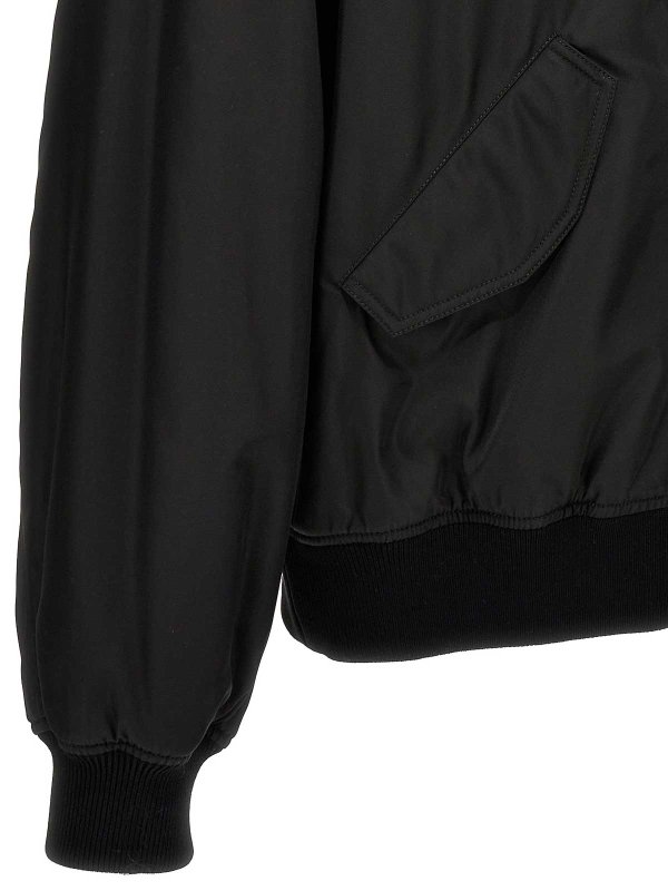 Giubbotto bomber con logo shop online: VERSACE