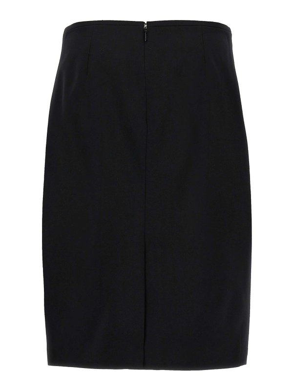 VERSACE: Knielange und Midi Röcke online - Midirock - Schwarz