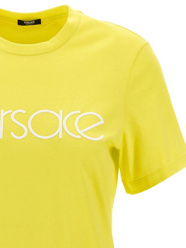 The Best Shops VERSACE: T-shirts - T-Shirt - Gelb