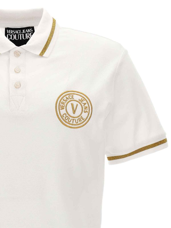 The Best Shops Versace Jeans Couture: ポロシャツ - ポロシャツ - 白