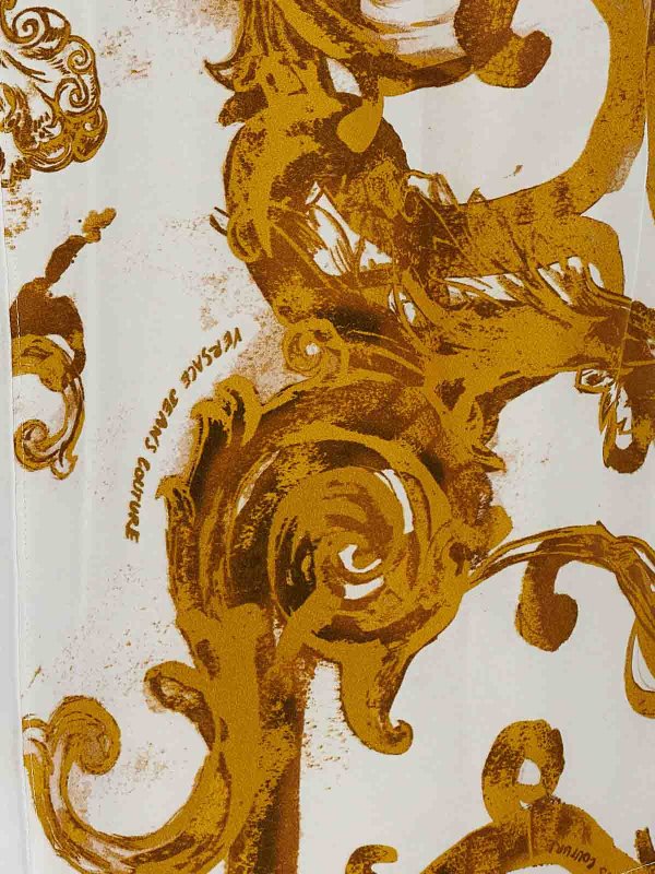 Contrast Print T-Shirt shop online: Versace Jeans Couture