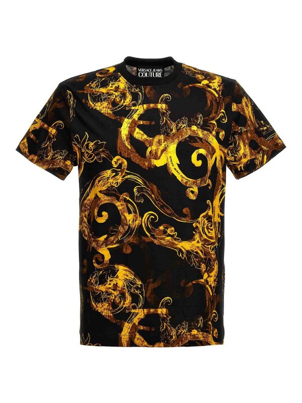 Versace Jeans Couture: Camisetas - Camiseta - Multicolor