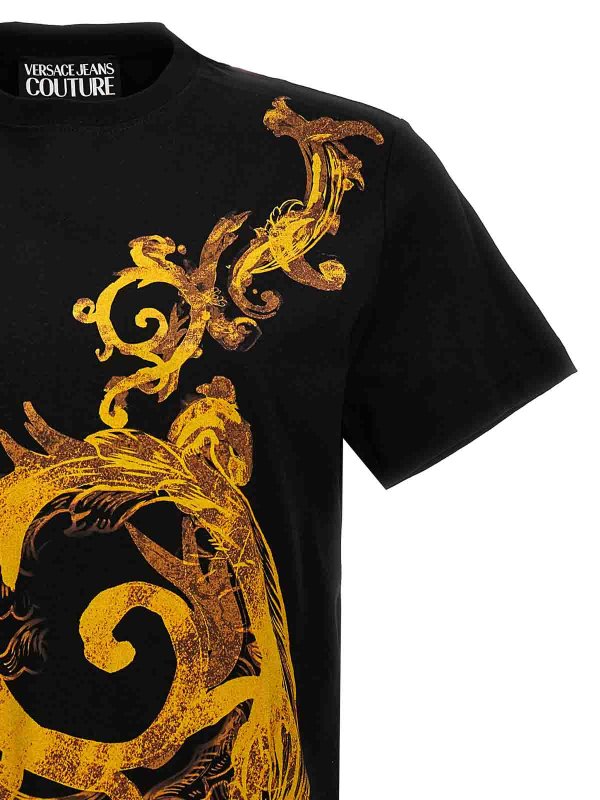 The Best Shops Versace Jeans Couture: Camisetas - Camiseta - Negro