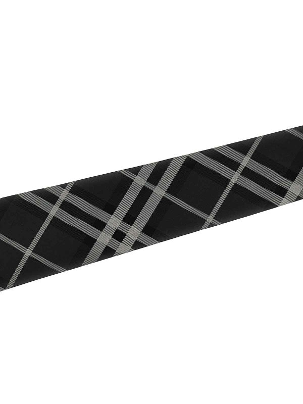 The Best Shops BURBERRY: ties & bow ties - Check Silk Tie
