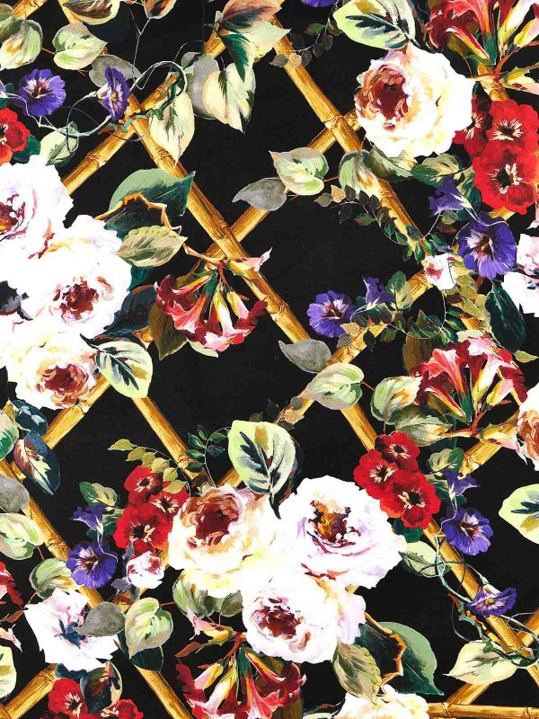 The Best Shops DOLCE & GABBANA: scarves - Floral Print Scarf