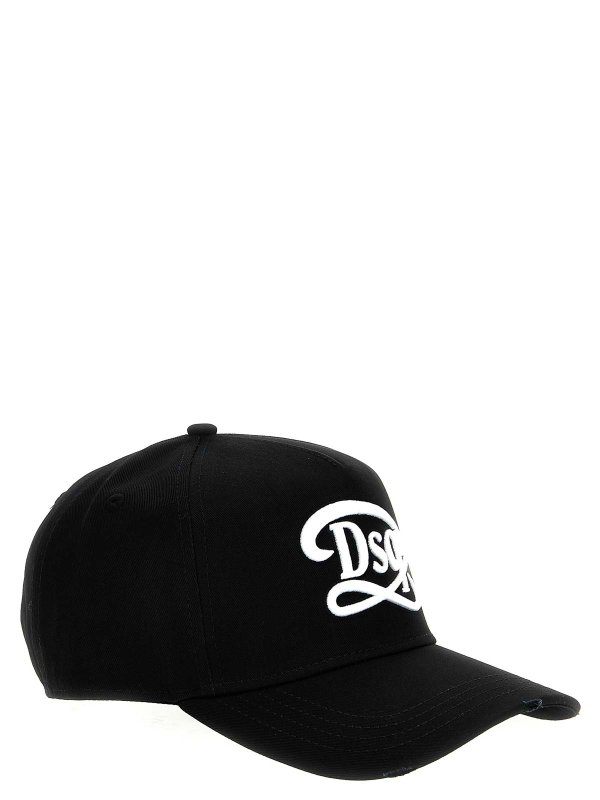 DSQUARED2: hats & caps online - Logo Embroidery Cap