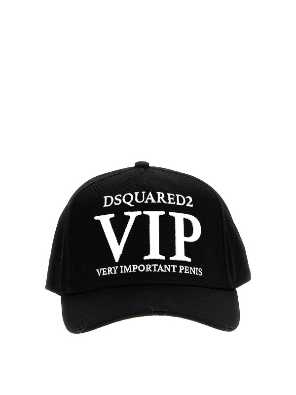 DSQUARED2: hats & caps - Vip Cap Adjustable Strap
