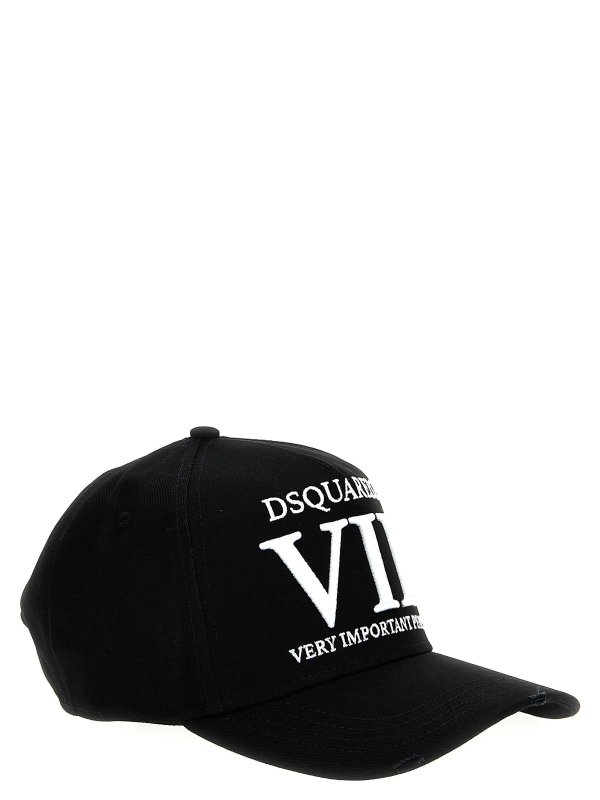 DSQUARED2: hats & caps online - Vip Cap Adjustable Strap
