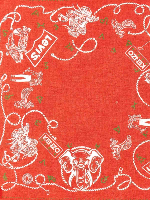 The Best Shops KENZO: ストール＆ショール - ストール/ショール - 赤