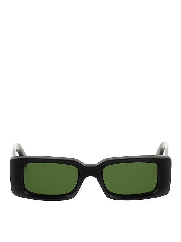 OFF-WHITE: サングラス - サングラス - 黒
