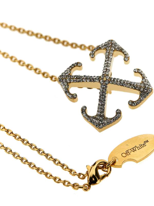 The Best Shops OFF-WHITE: Collier - Colliers - Or