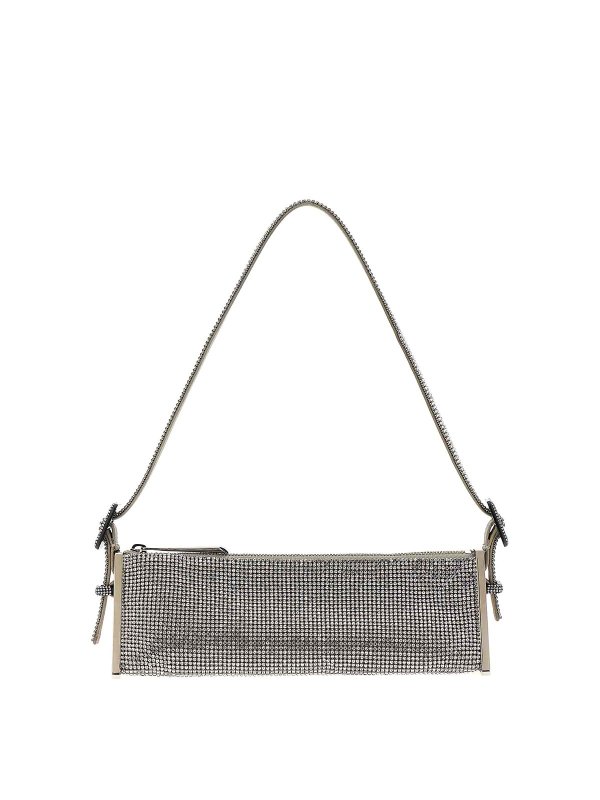 BENEDETTA BRUZZICHES: ショルダーバッグ - ショルダーバッグ - 銀