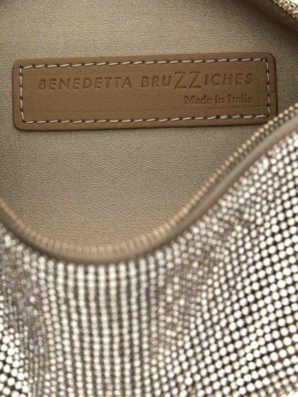 ショルダーバッグ - 銀 shop online: BENEDETTA BRUZZICHES