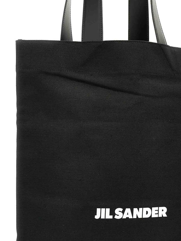 The Best Shops JIL SANDER: totes bags - Flat Shopper Large Shopping Bag