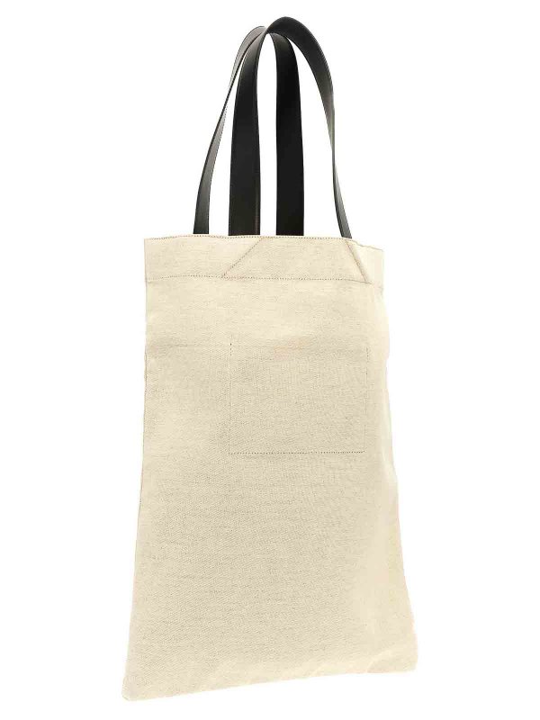 JIL SANDER: Sacs à main online - Sac Cabas - Blanc