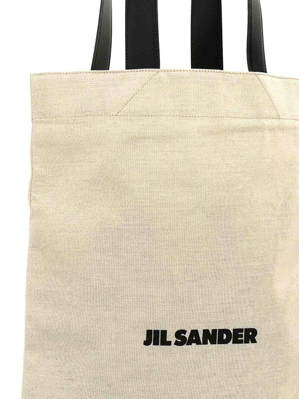 The Best Shops JIL SANDER: Sacs à main - Sac Cabas - Blanc