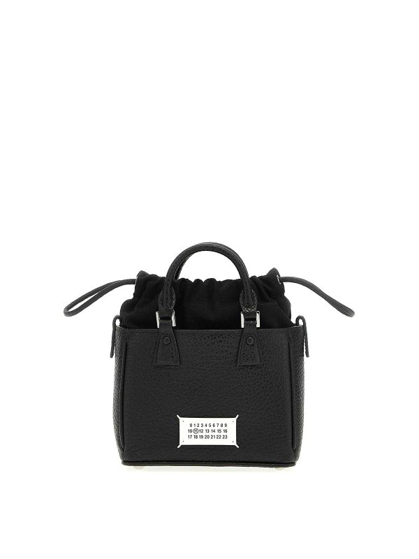 Maison Margiela: Sacs à main - Sac Cabas - Noir