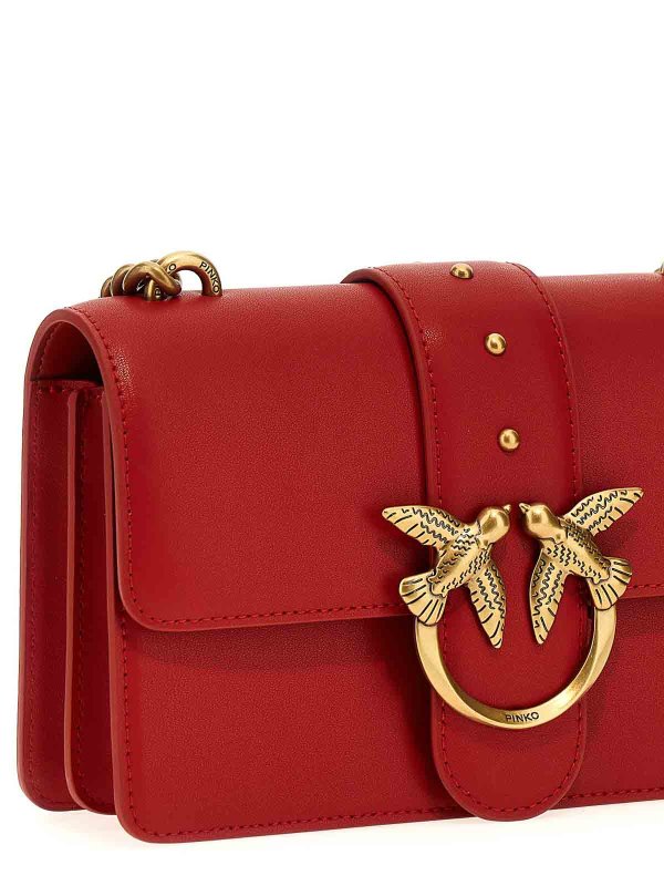 The Best Shops Pinko: Umhängetaschen - Umhängetasche - Rot