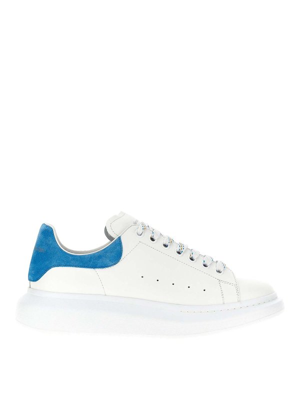 ALEXANDER MCQUEEN: Chaussures de sport - Baskets - Bleu Clair