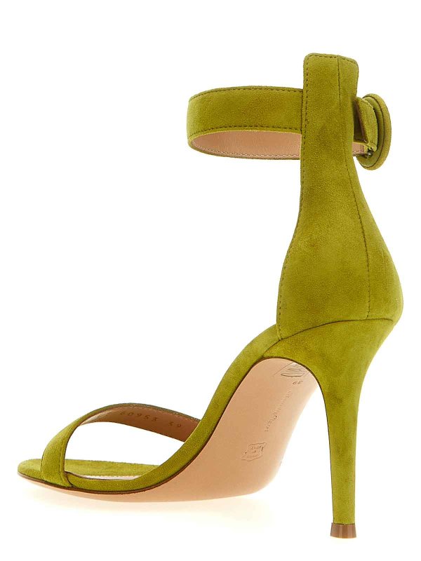 The Best Shops Gianvito Rossi: Sandales - Sandales - Vert