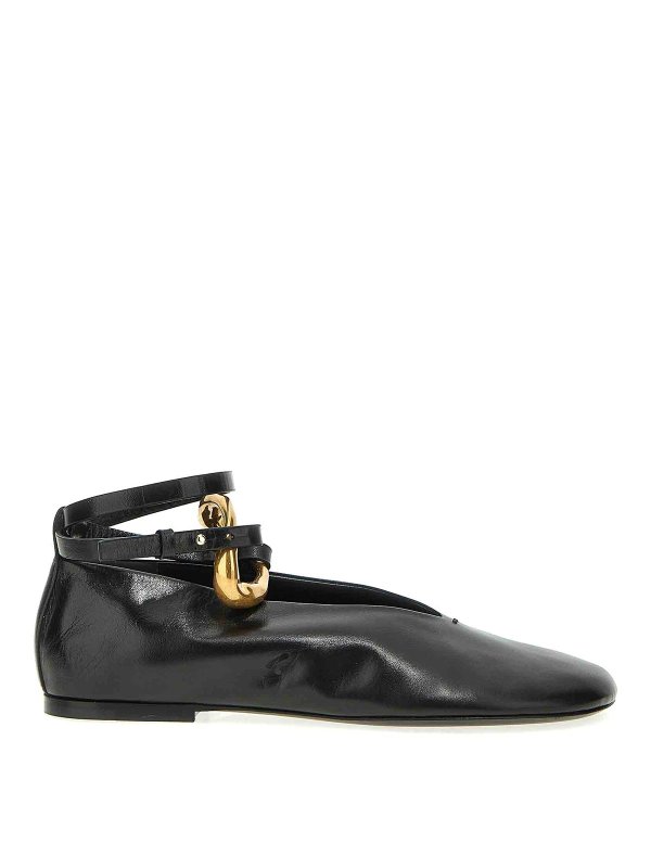JIL SANDER: Bailarinas - Bailarinas - Negro
