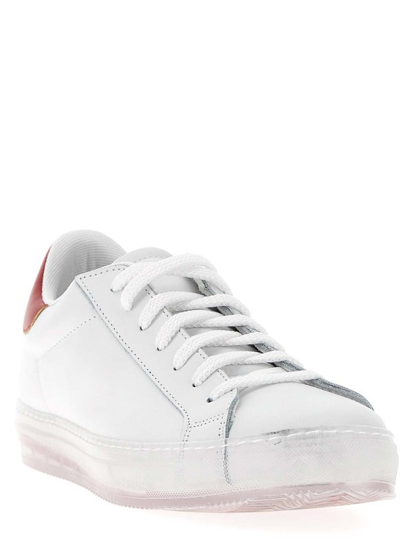 KITON: Chaussures de sport online - Baskets - Rouge
