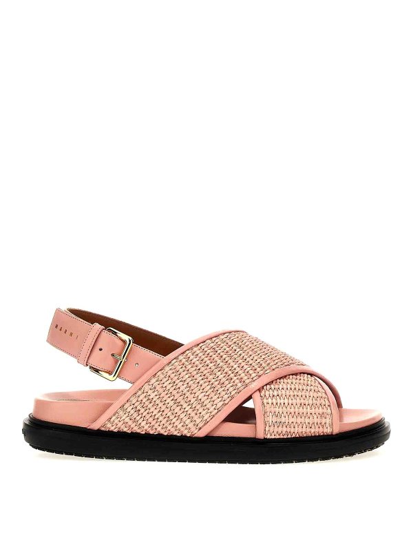 Marni: サンダル - サンダル - ヌードカラー