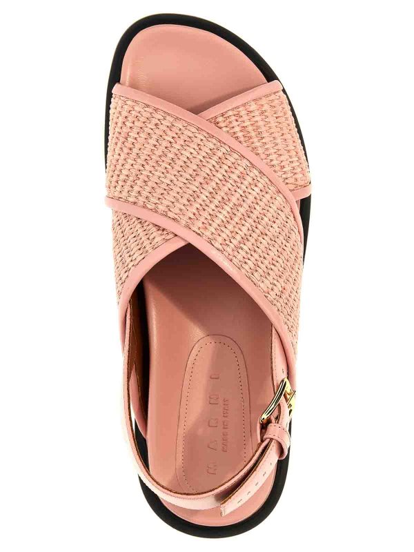 サンダル - ヌードカラー shop online: Marni