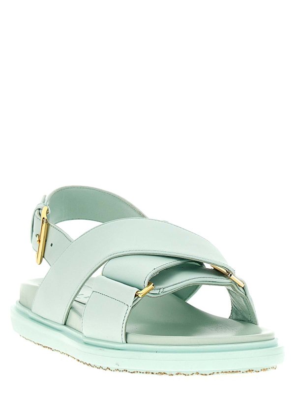 Marni: Sandales online - Sandales - Bleu Clair