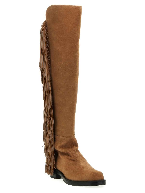 Stuart Weitzman: boots online - 5050 Bold Fringe Boots