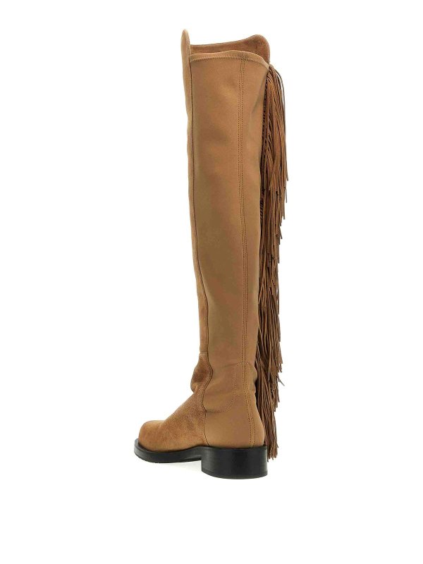 The Best Shops Stuart Weitzman: boots - 5050 Bold Fringe Boots