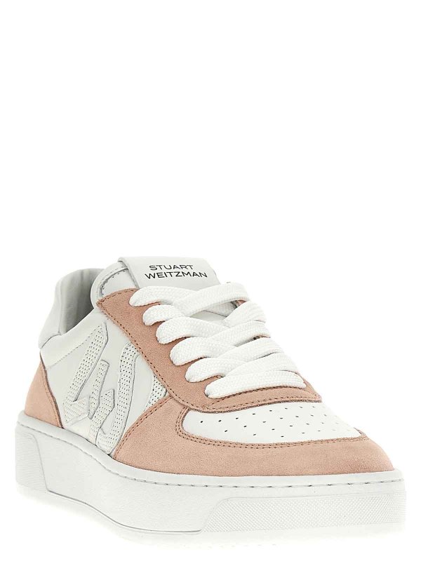 Stuart Weitzman: trainers online - Courtside Monogram Sneakers