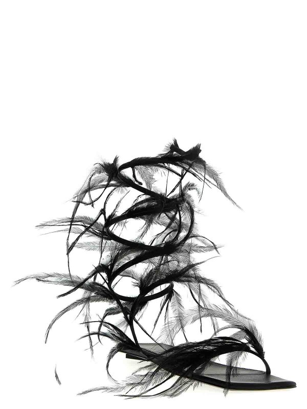 The Best Shops The Attico: Sandalen - Sandalen - Schwarz