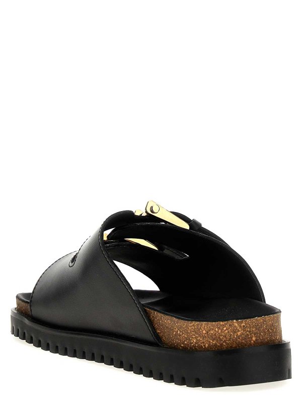 The Best Shops VERSACE: sandals - Leather Sandals