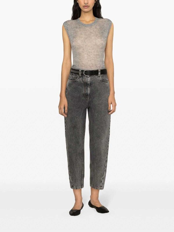 The Best Shops BRUNELLO CUCINELLI: Sweatshirts & Sweaters - Mohair And Wool Sweater With Monili