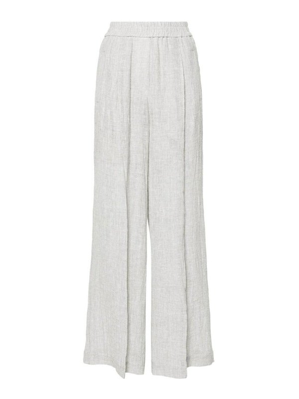 BRUNELLO CUCINELLI: casual trousers - Palazzo Trousers