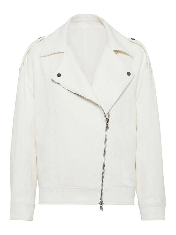 BRUNELLO CUCINELLI: casual jackets - Monili Bicker Jacket