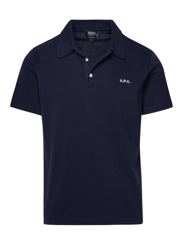 A.P.C.: Polos - Polo - Azul Oscuro