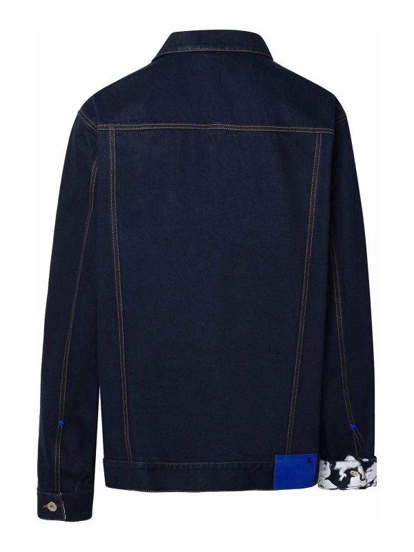 BURBERRY: Chaquetas casual online - Chaqueta Casual - Azul