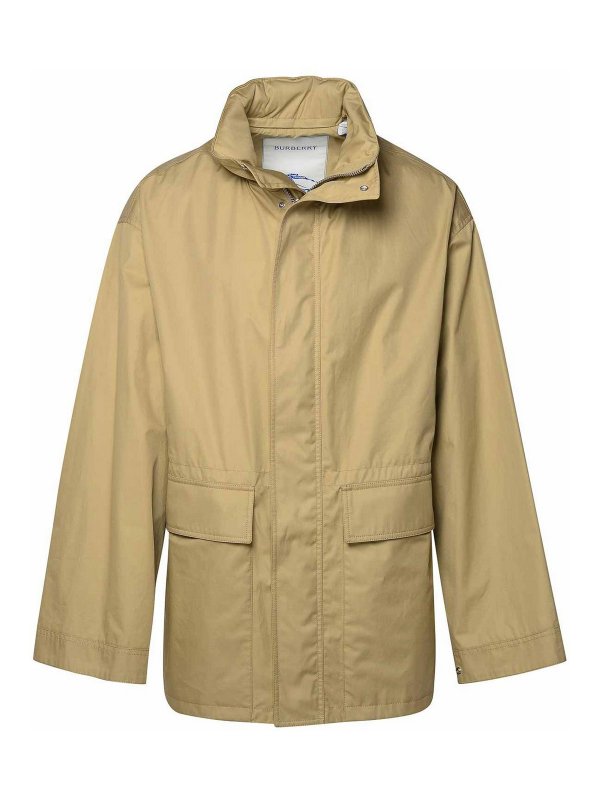 BURBERRY: Parkas - Parka - Beige