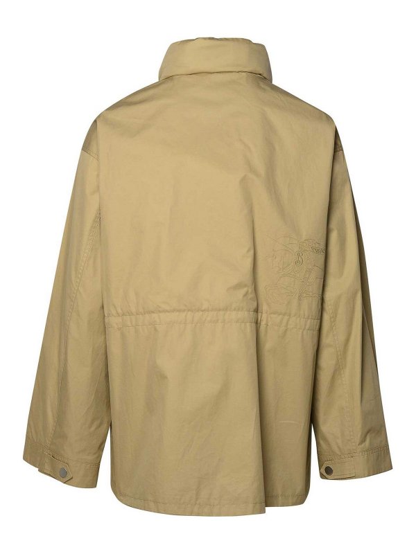 BURBERRY: Parkas online - Parka - Beige