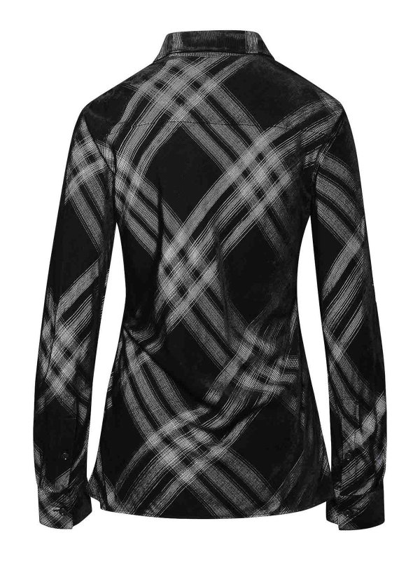 BURBERRY: shirts online - Black Viscose Shirt