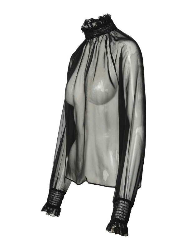 The Best Shops DOLCE & GABBANA: ブラウス - ブラウス - 黒