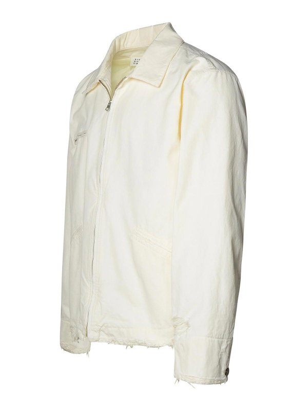 The Best Shops MM6 MAISON MARGIELA: Vestes casuals - Veste Casual - Blanc