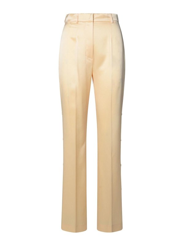 NANUSHKA: カジュアルトラウザー - カジュアルパンツ - クリーム